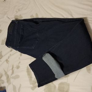 Crop leg skinny jeans